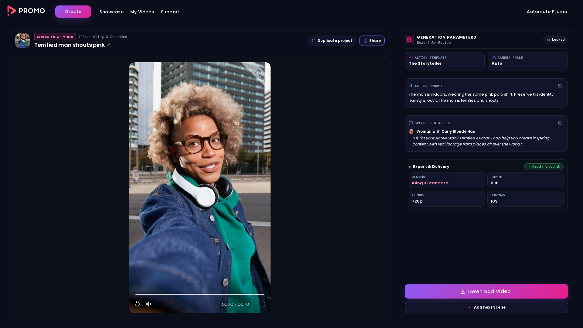 Test failure screenshot